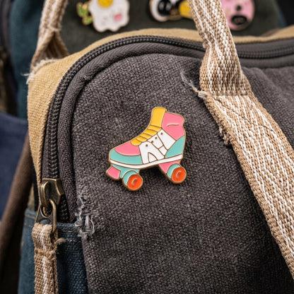 Retro Roller Skate | Collectible Pin