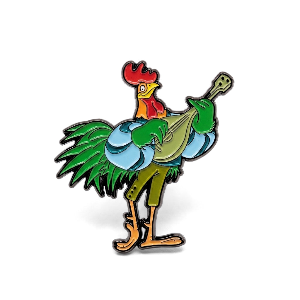 Robin Hood Rooster Bard | Collectible Pin