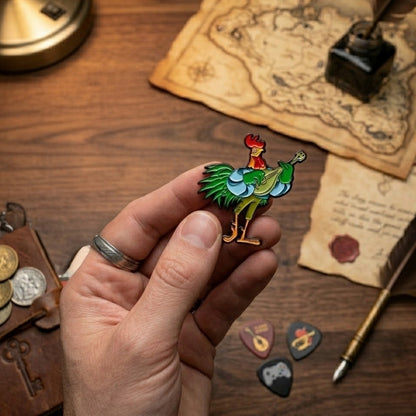 Robin Hood Rooster Bard | Collectible Pin
