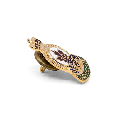 10 Year Associate [Vintage Royal Canadian Legion] | Collectible Pin