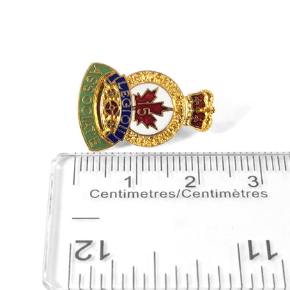 15 Year Associate [Vintage Royal Canadian Legion] | Collectible Pin