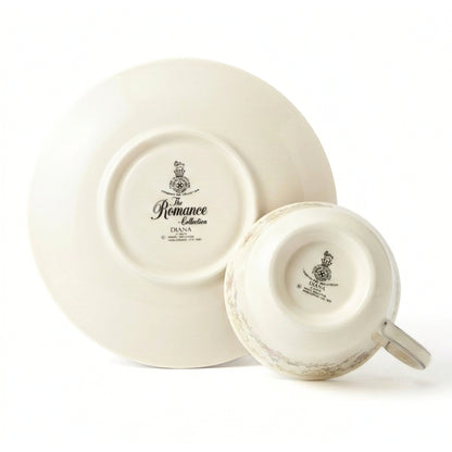 'Diana' Tea Cup & Saucer | Royal Doulton The Romance Collection 1981