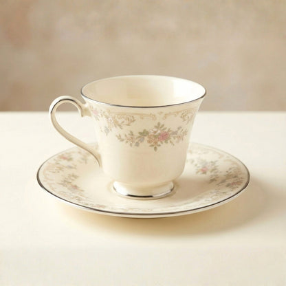 'Diana' Tea Cup & Saucer | Royal Doulton The Romance Collection 1981