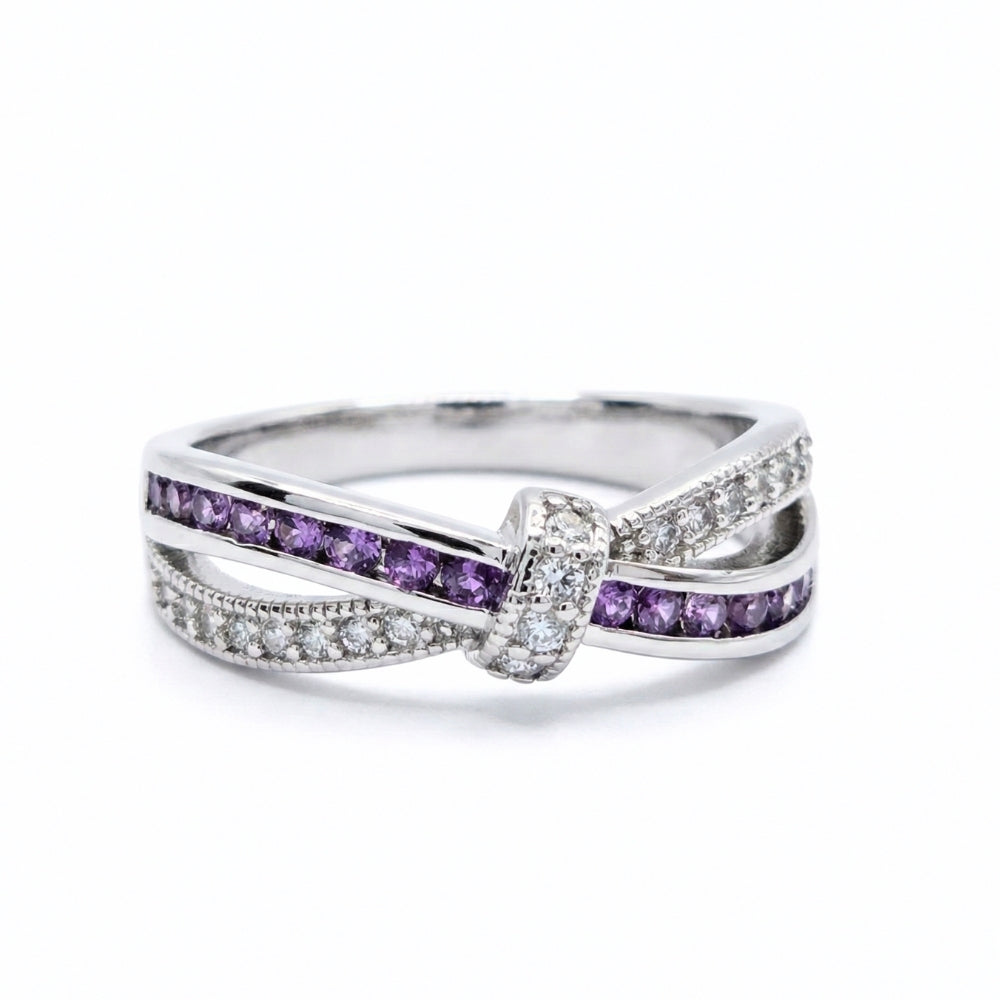 Royal Violet Crossover | Ring [Size 9]