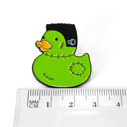 Rubber Duck as Frankenstein's Monster | Collectible Pin