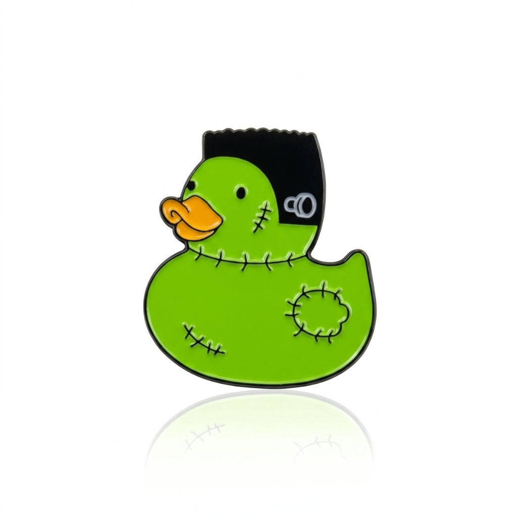 Rubber Duck as Frankenstein's Monster | Collectible Pin
