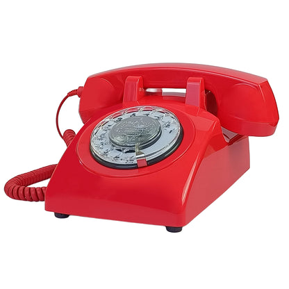 Classic Rotary Dial Landline Phone