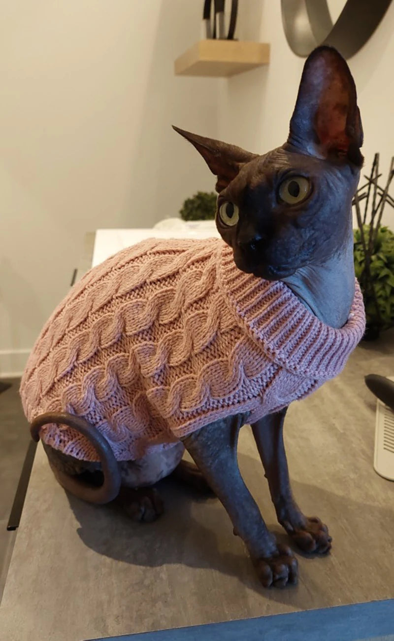 Knit Sweater for Small Pets