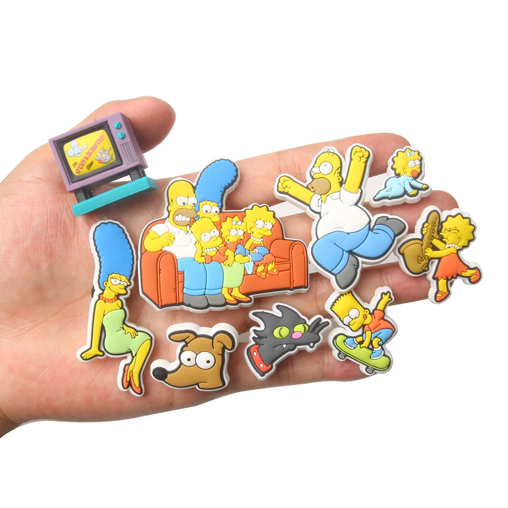 Simpsons Clog Charms (Set of 9)