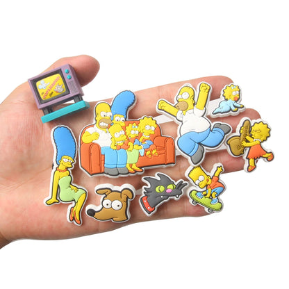 Simpsons Clog Charms (Set of 9)