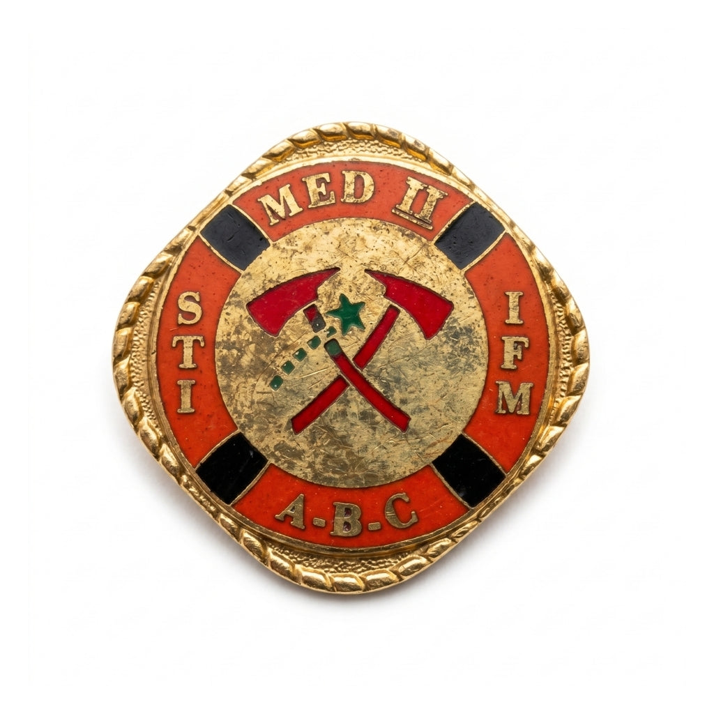 Seafarer's Training Institute MED II A-B-C [Vintage] | Collectible Pin