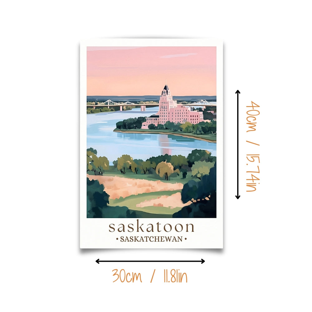 Saskatoon | Canvas Art Print