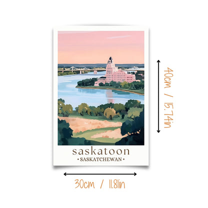 Saskatoon | Canvas Art Print