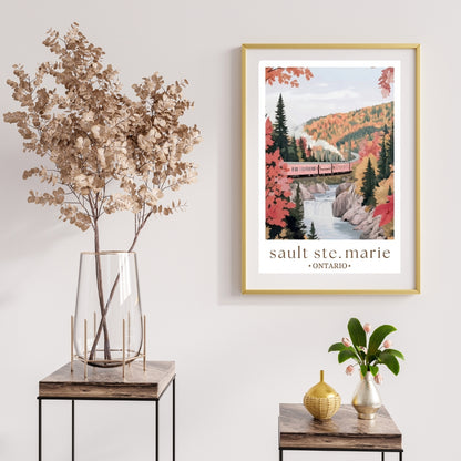 Sault Ste. Marie | Canvas Art Print