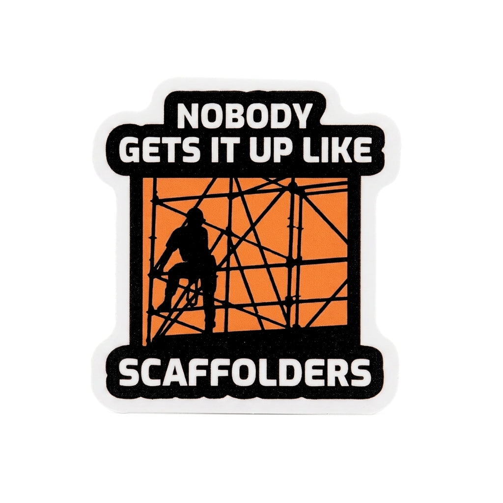 Scaffolders [2-Piece Set] | Vinyl Sticker