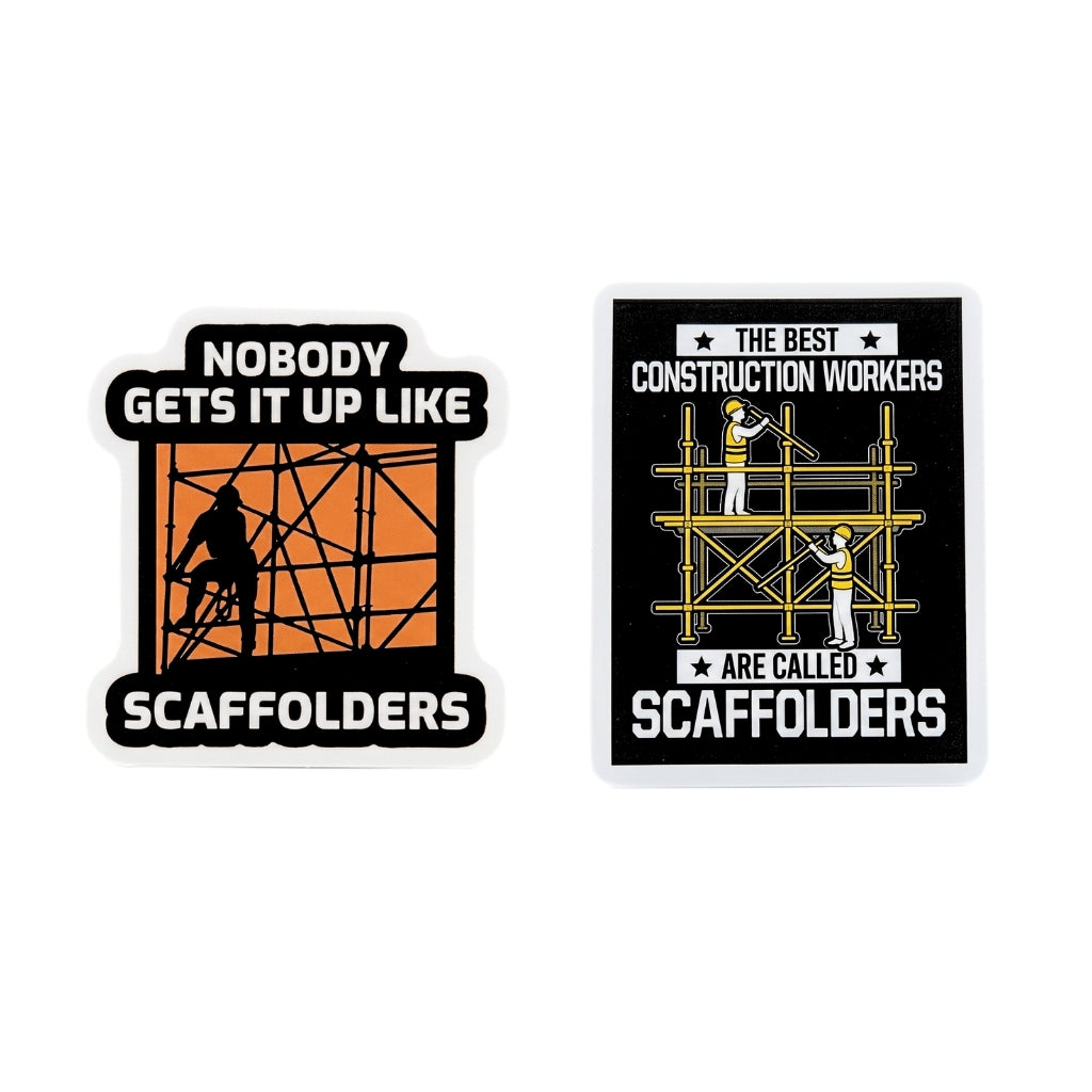 Scaffolders [2-Piece Set] | Vinyl Sticker
