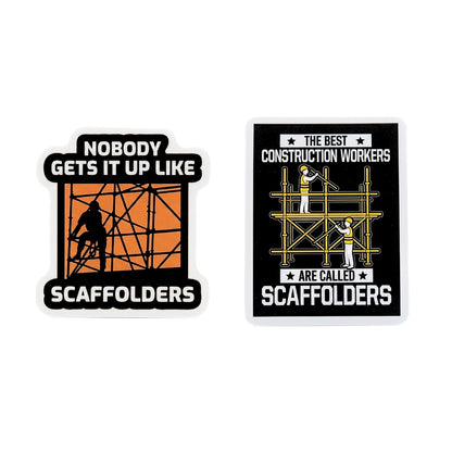Scaffolders [2-Piece Set] | Vinyl Sticker
