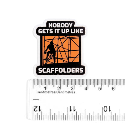 Scaffolders [2-Piece Set] | Vinyl Sticker