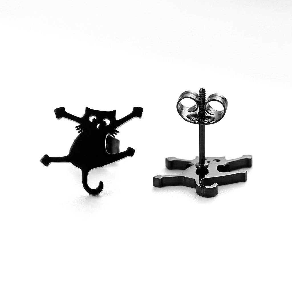 Scaredy Cat Studs | Earrings