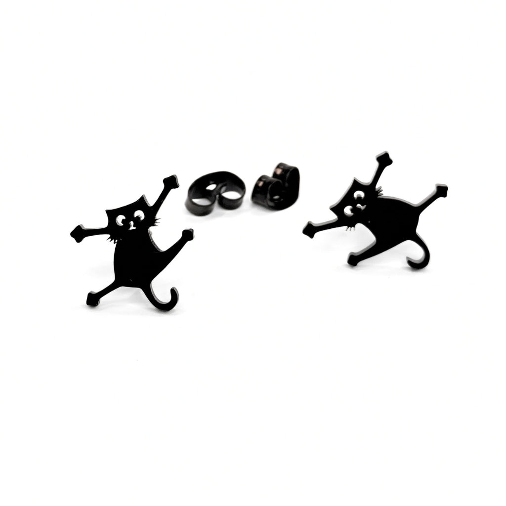 Scaredy Cat Studs | Earrings
