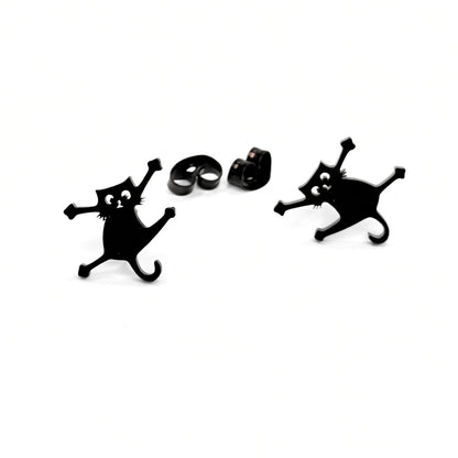 Scaredy Cat Studs | Earrings