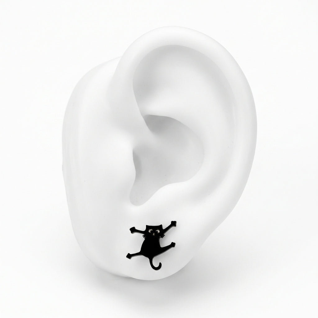 Scaredy Cat Studs | Earrings