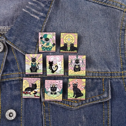 "The Empress" Cat Tarot Card | Collectible Pin