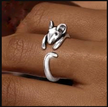 Rat Ring | Size 7 (Adjustable)