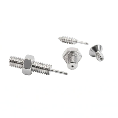 Hardware Studs [Silver] | Earrings