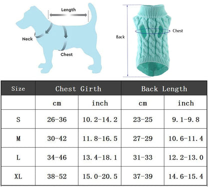 Knit Sweater for Small Pets