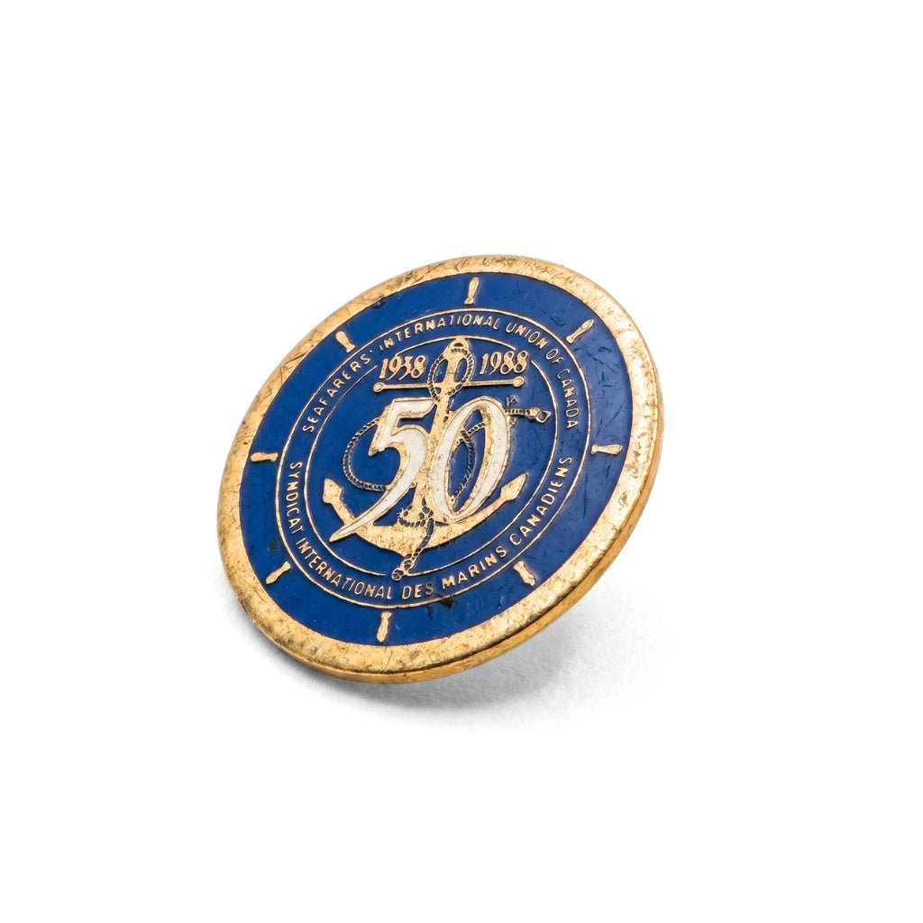Seafarers' International Union of Canada - 50 Years 1988 [Vintage] | Collectible Pin