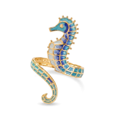 Seahorse Cuff (Ocean Blues) | Ring
