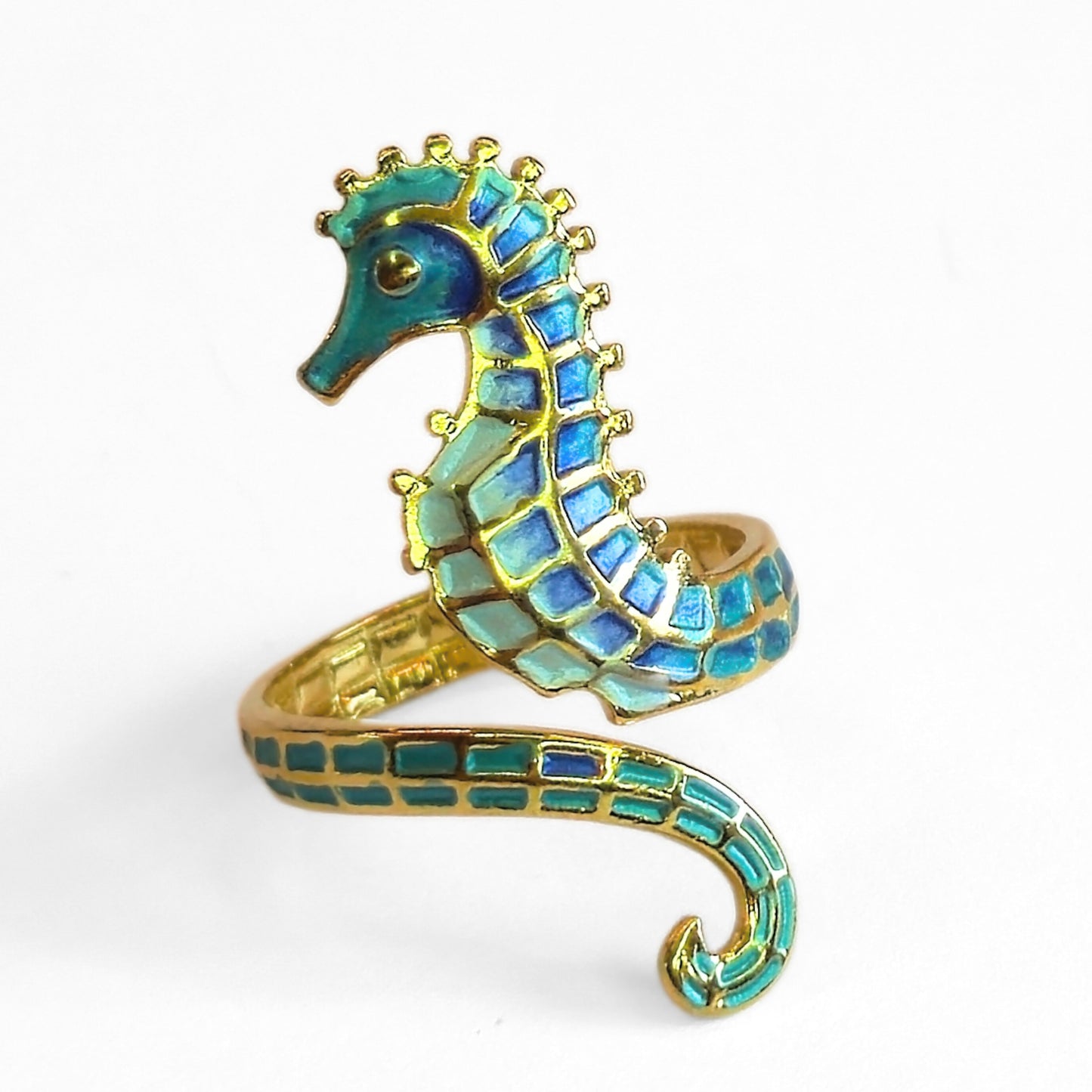 Seahorse Wrap Ring