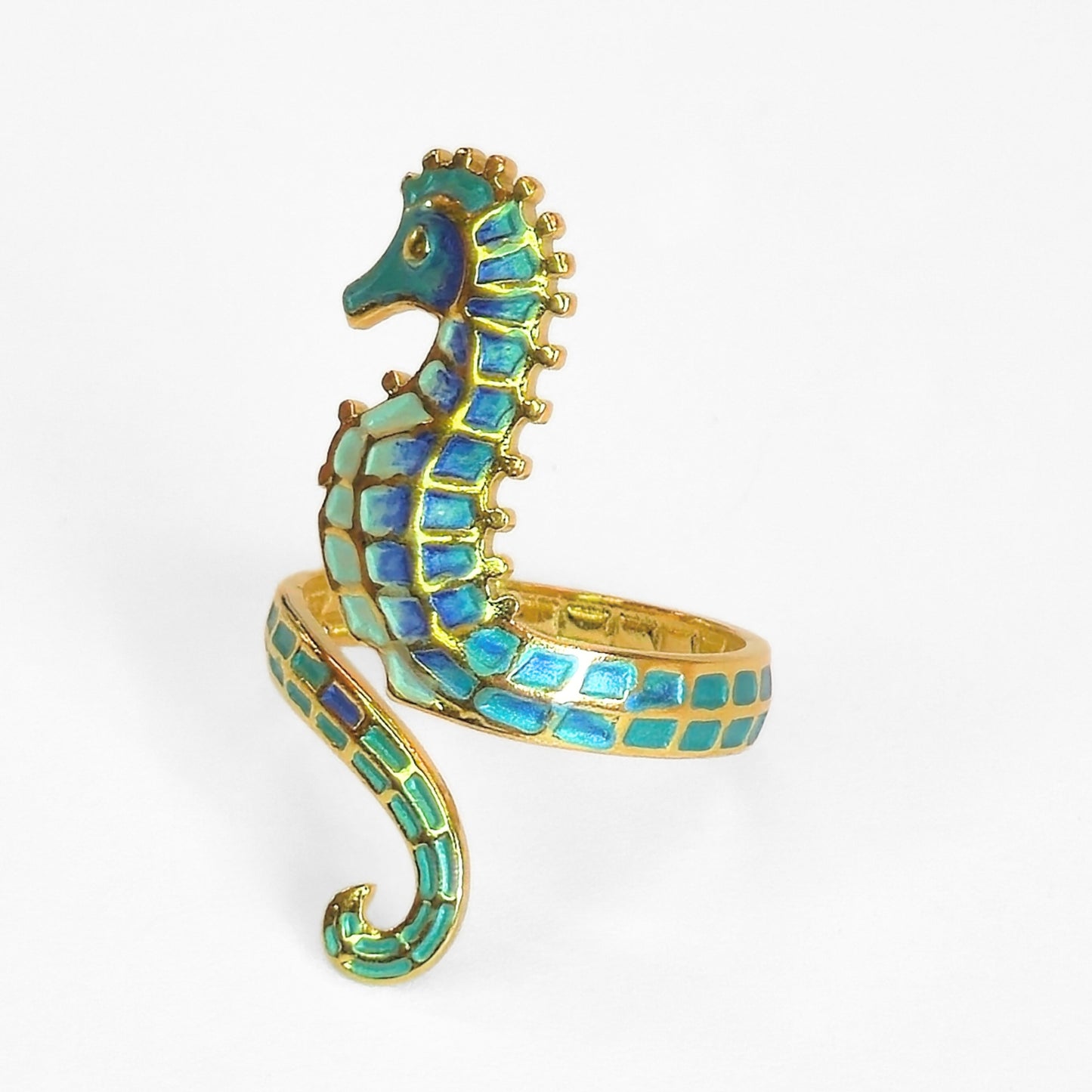 Seahorse Wrap Ring