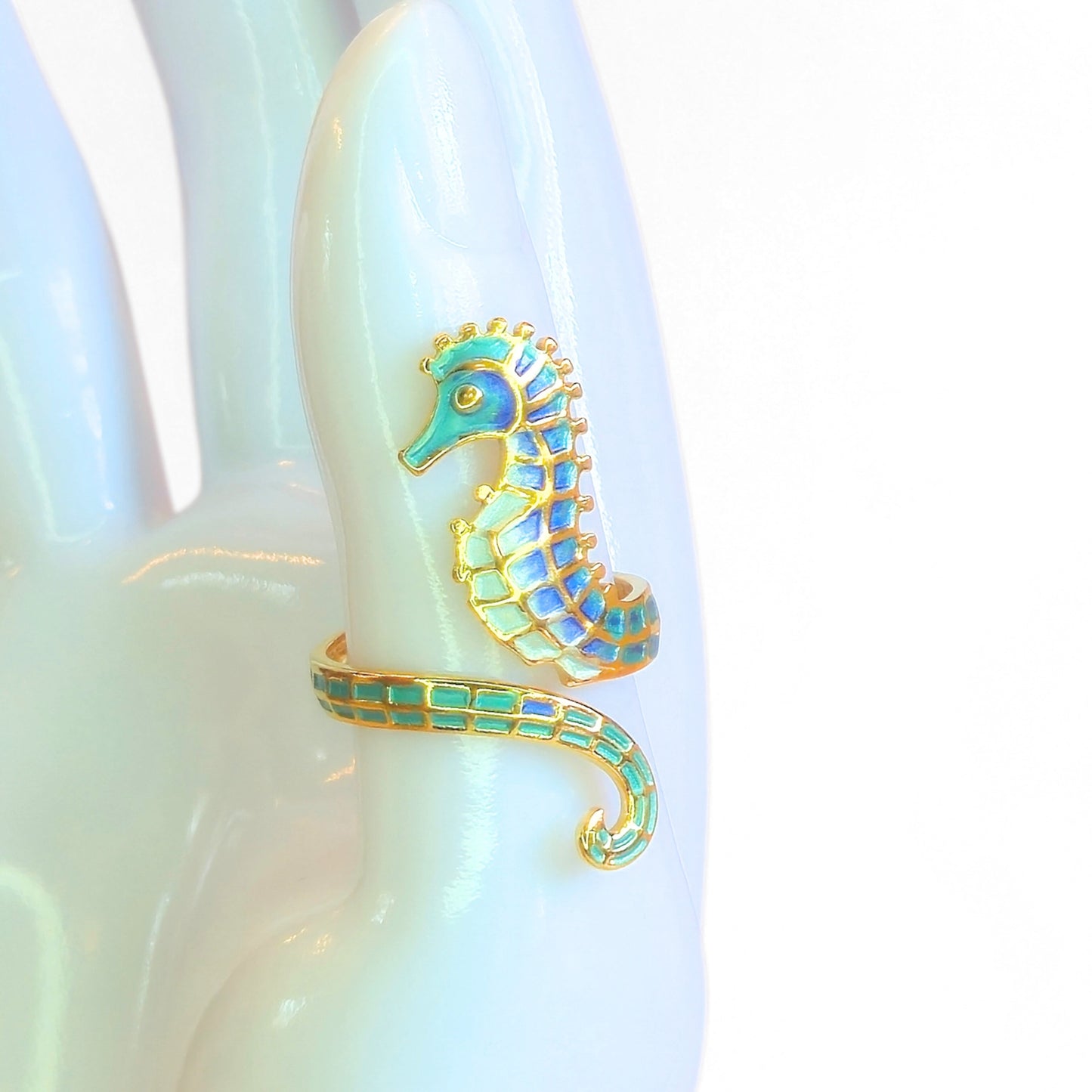 Seahorse Wrap Ring