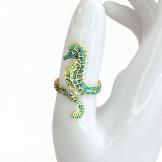 Seahorse Wrap Ring
