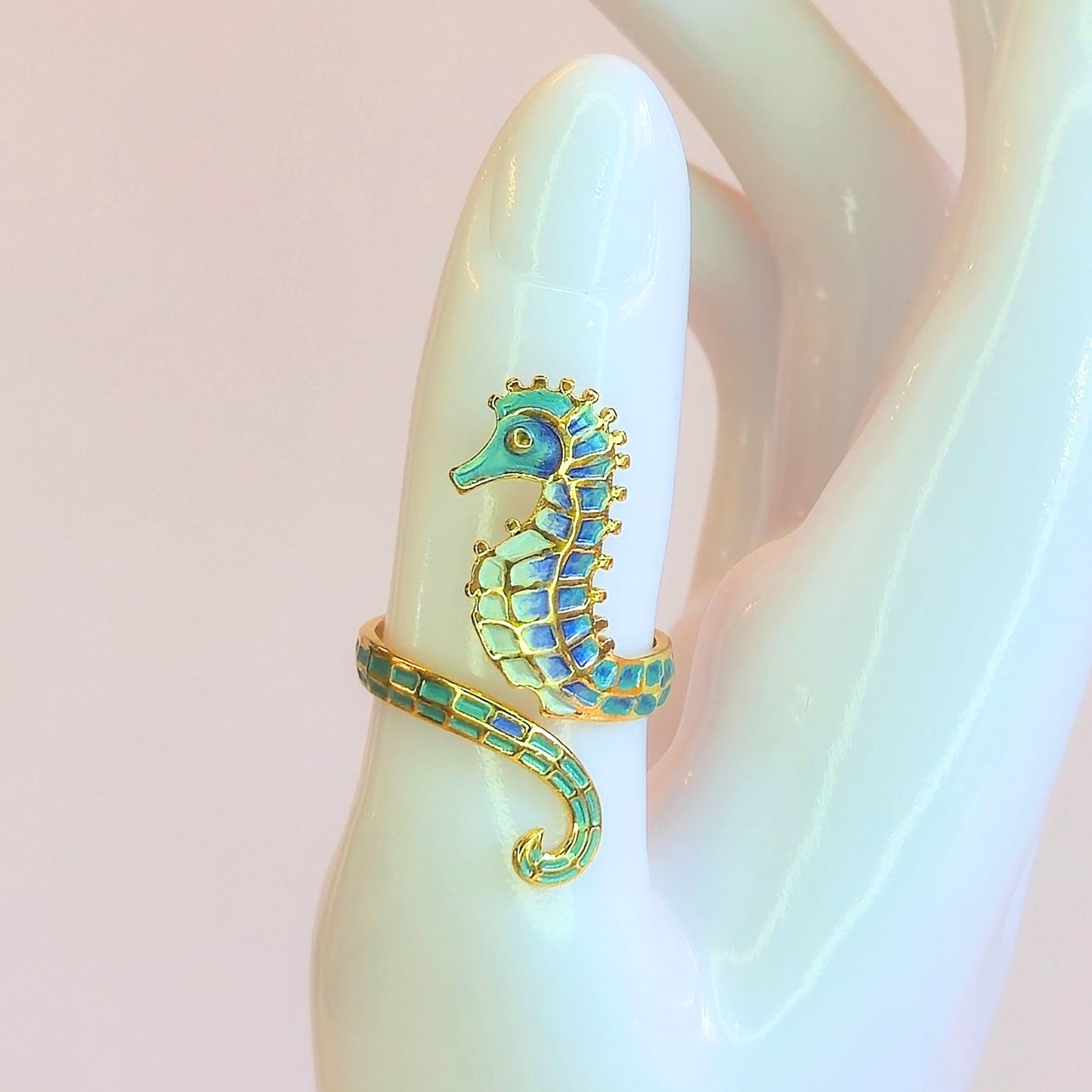 Seahorse Wrap Ring