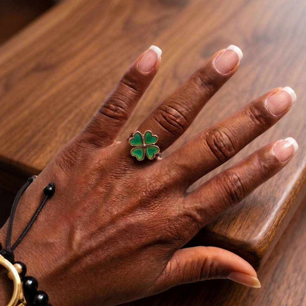 Shamrock Mood Ring