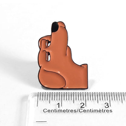 Shifty-Eyed Dog | Collectible Pin