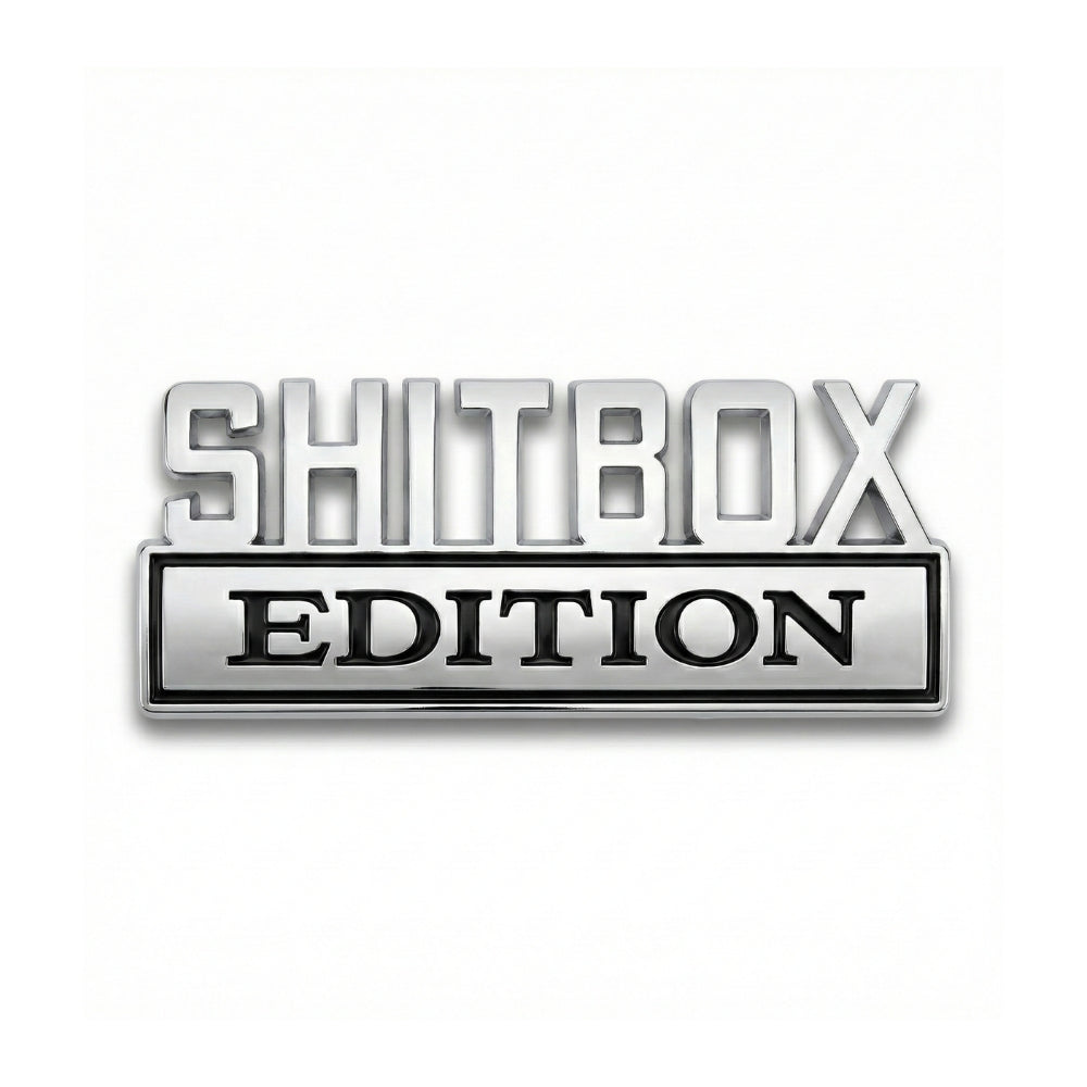 SHITBOX EDITION | Vehicle Badge