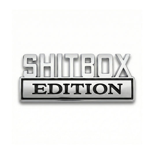 SHITBOX EDITION | Vehicle Badge