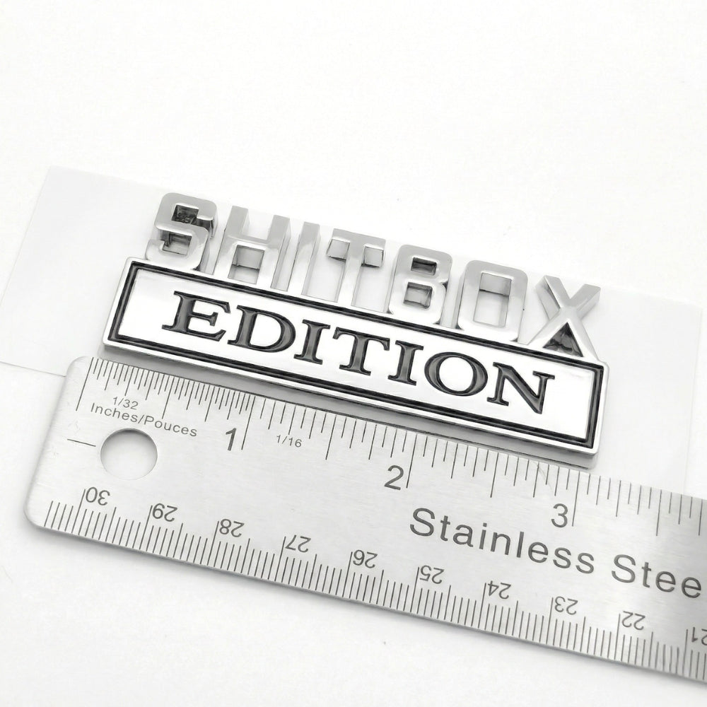 SHITBOX EDITION | Vehicle Badge