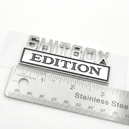 SHITBOX EDITION | Vehicle Badge