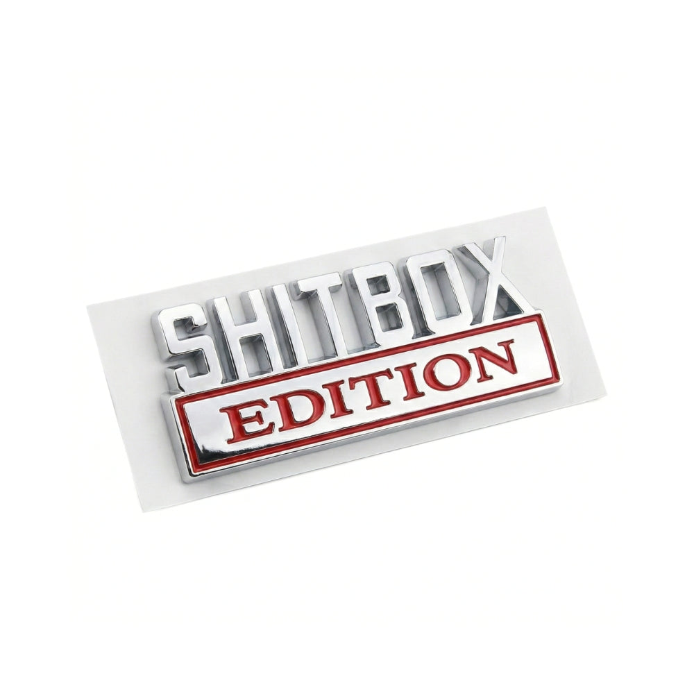 SHITBOX EDITION | Vehicle Badge