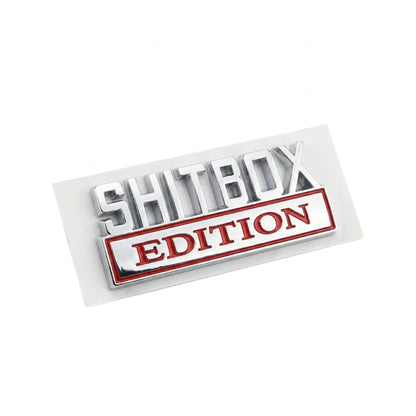 SHITBOX EDITION | Vehicle Badge