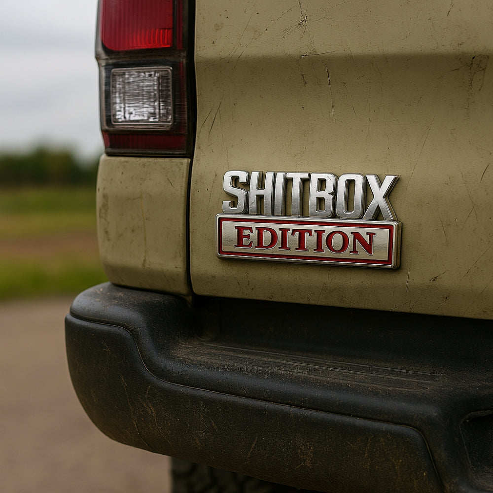 SHITBOX EDITION | Vehicle Badge