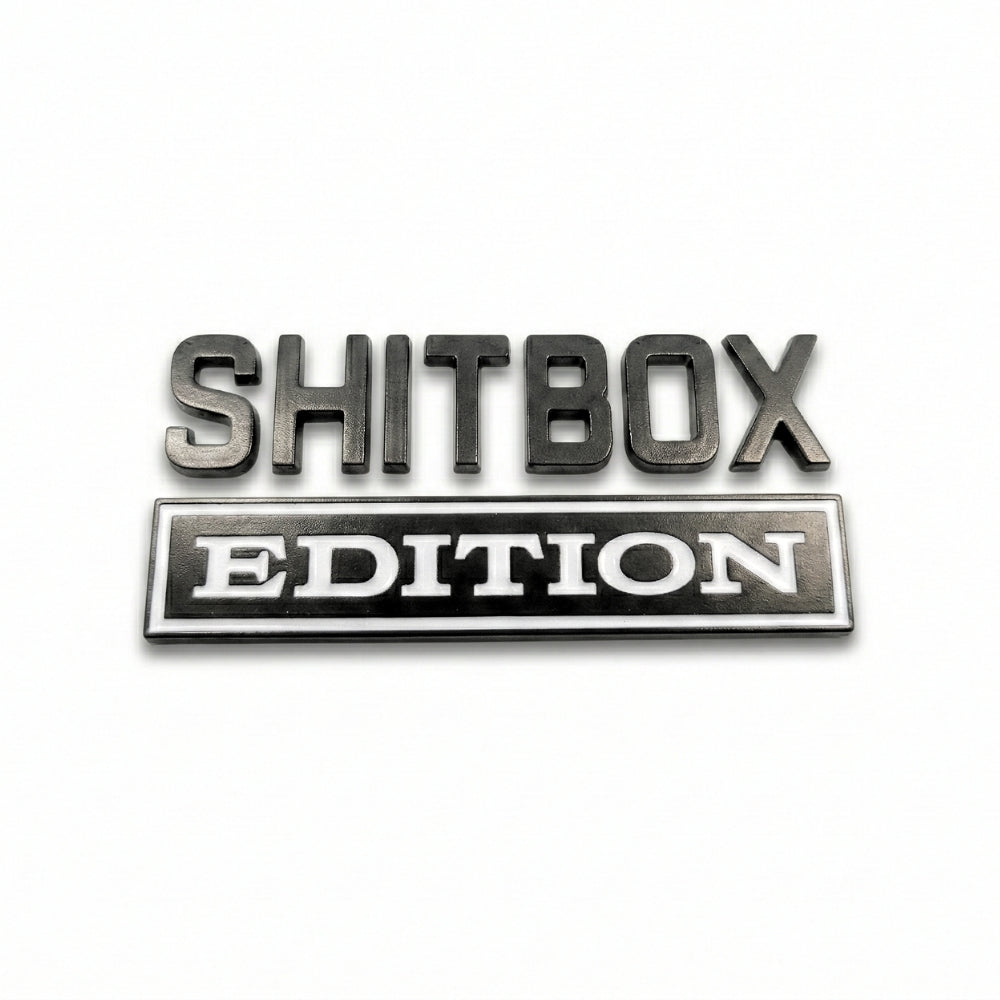 SHITBOX EDITION | Vehicle Badge