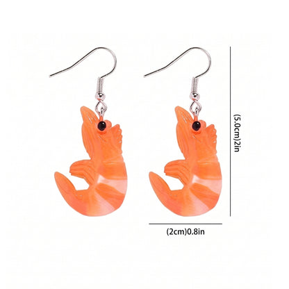 Shrimp | Earrings