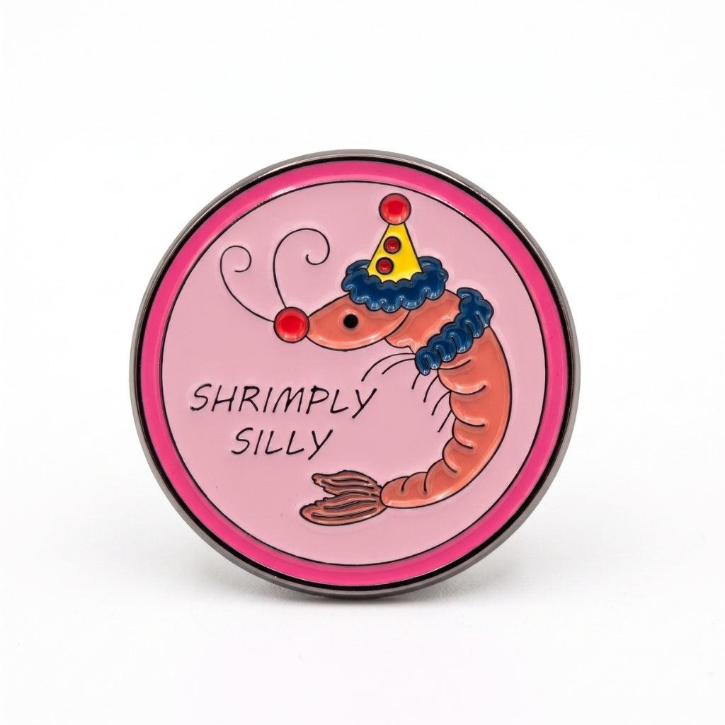 Shrimply Silly | Collectible Pin
