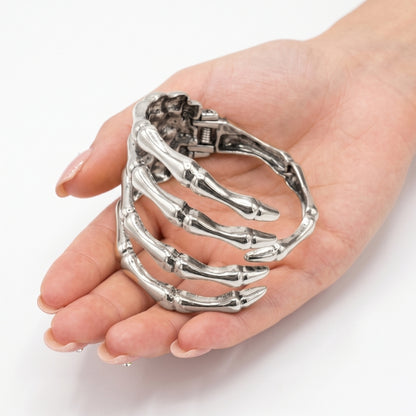 Skeleton Hand Cuff [Antique Silver] | Bracelet